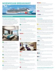 NORWEGIAN BREAKAWAY - Norwegian Cruise Line