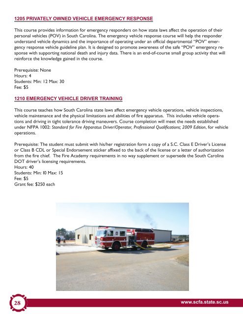 Download - South Carolina Fire Academy