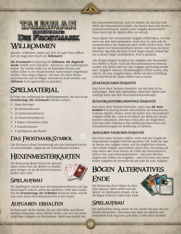 Willkommen Spielmaterial Hexen meister karten Bogen Alternatives ...