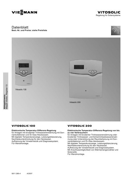 VIESMANN - Heizung und Solar zu Discountpreisen