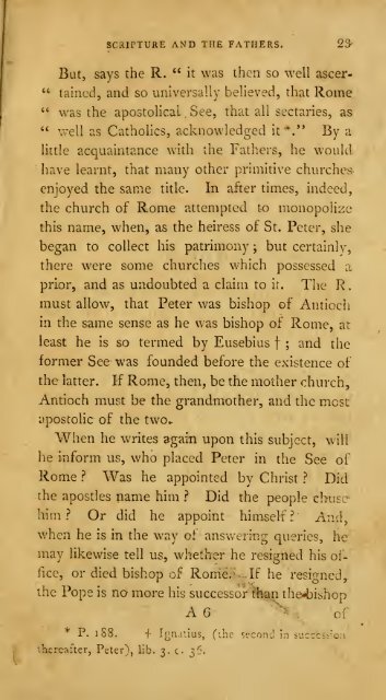 Popery condemned by scripture and the fathers - End Time Deception