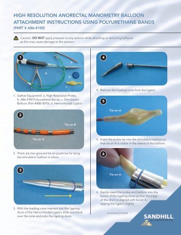 HRAM Balloon Attachment and Removal ... - Sandhill Scientific