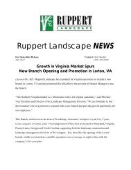 Ruppert Landscape NEWS - LandcareNetwork.org