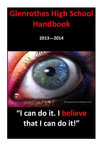 Glenrothes High School Handbook 2013—2014 - Home Page
