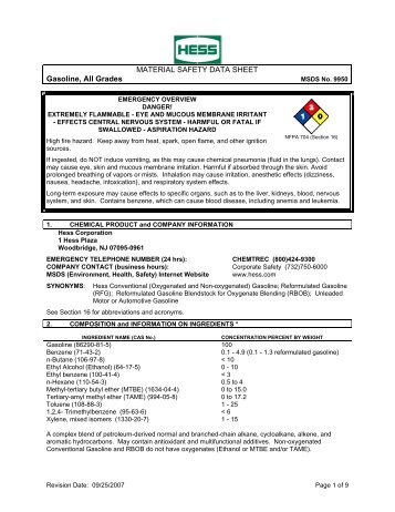 Bp Natural Gas Msds Bp Natural Gas Msds