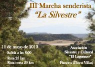 iii marcha senderista `la silvestre - Ejea Digital