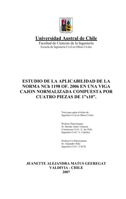 R Cybertesis Uach Universidad Austral De Chile