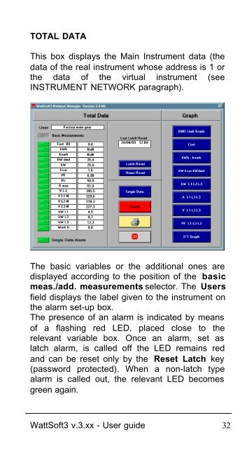 WattSoft3 USER'S GUIDE - Metermanager.co.uk