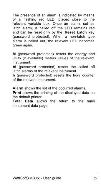 WattSoft3 USER'S GUIDE - Metermanager.co.uk