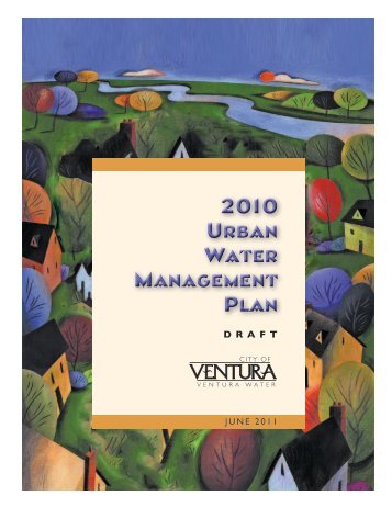 urban water management plan urban water ... - City Of Ventura