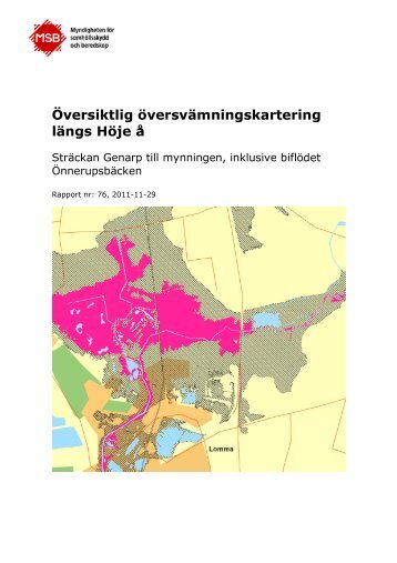 HÃ¶je Ã¥.pdf - Myndigheten fÃ¶r samhÃ¤llsskydd och beredskap