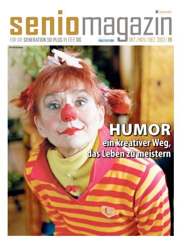 ein kreativer Weg, das Leben zu meistern - Senio Magazin