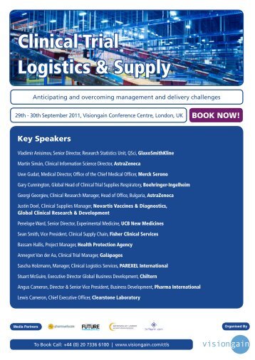 Clinical Trial Logistics & Supply - Sofrigam