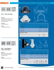 Spotlights, Floodlights - G & B Marine