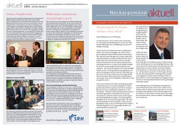NeckargemÃ¼nd aktuell - Ausgabe 01-2011 / PDF
