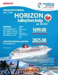 HORIZON - Maduro Travel Aruba