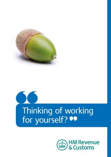 SE1 Thinking of working for yourself? - HM Revenue & Customs