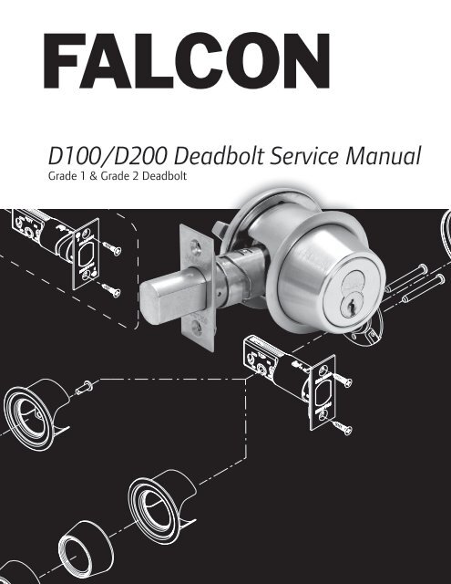 D100/200 Series Service Manual - Falcon Locks