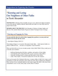 *Knowing and Loving Our Neighbors of Other Faiths w/Scott Alexander