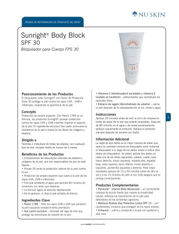 Sunright 30 - Nu Skin