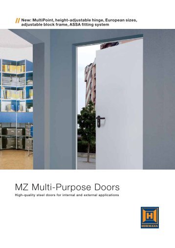 MZ steel doors - Hormann.ae