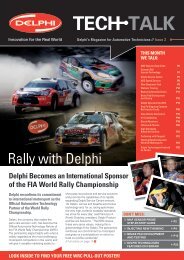 Rally with Delphi - Delphi Aftermarket