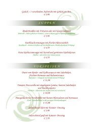 Speisekarte Februar 2013 - Revita Hotel Kocher