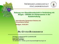 Nutzung von AbsorptionskÃ¤lte zur KÃ¼hlung â ein Ausblick - Biobeth