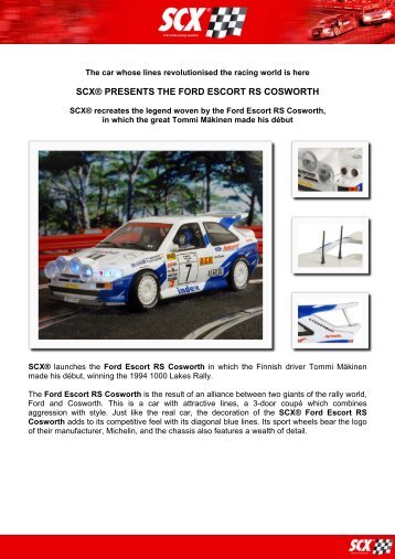 scx® presents the ford escort rs cosworth - HotSlots132