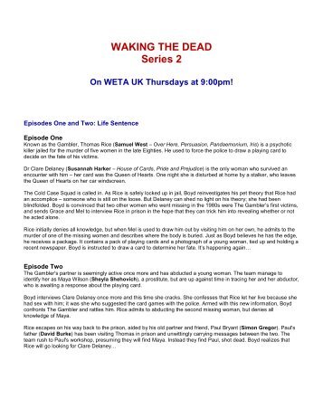WETA UK Waking the Dead Series 2 Episode Guide.pdf