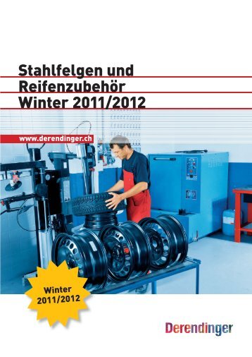 Stahlfelgen und Reifenzubehör Winter 2011/2012 - Derendinger