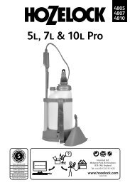 4805 4807 4810 5l, 7l & 10l Pro - Hozelock