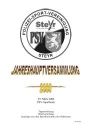 29. MÃ¤rz 2000 PSV-Sportheim - PSV Steyr