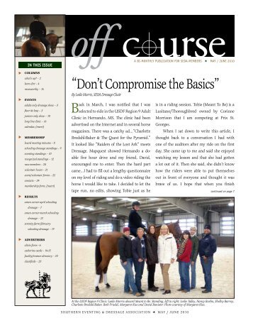 May/June - Southern Eventing and Dressage Association