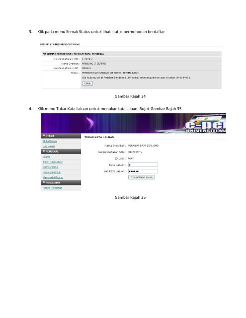 Manual Pengguna - Sistem Pendaftaran Pembekal UMT