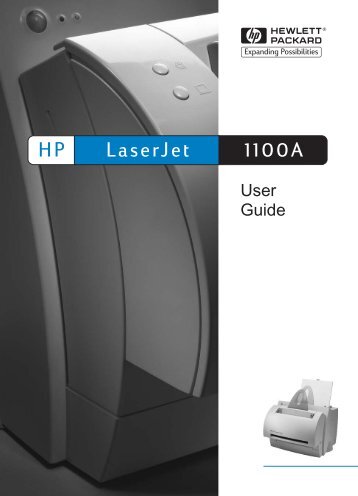 LaserJet 1100A HP - Hewlett Packard