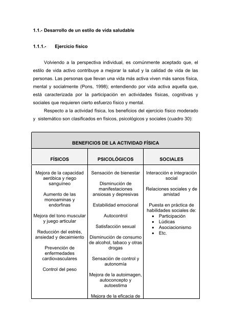 Desarrollo de un estilo de vida saludable 1.1.1. - PÃ¡gina principal