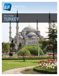 TURKEY - EF College Study Tours