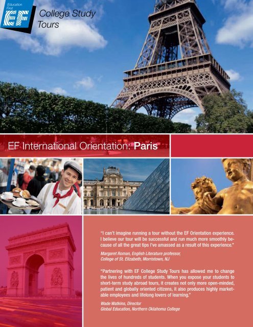 EF International Orientation: Paris - EF College Study Tours