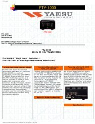 Pictures and Interconnections to the FTV-1000 - VA3CR