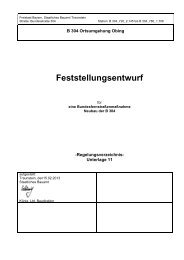 11 Regelungsverzeichnis - Staatliches Bauamt Traunstein - Bayern