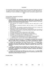 Avenant contrat collectif 2006 - Ouvriers - MinistÃ¨re de la sÃ©curitÃ© ...