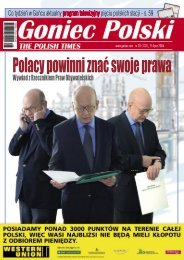 020 888 55 355 Telefon: 020 888 55 777 (Poproś o ... - Goniec Polski