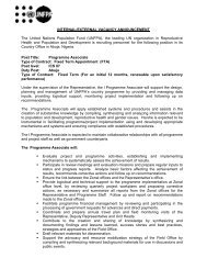 Programme Associate - UNFPA Nigeria