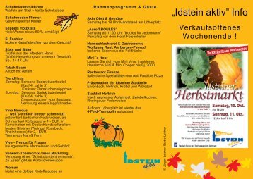 „Idstein aktiv” Info