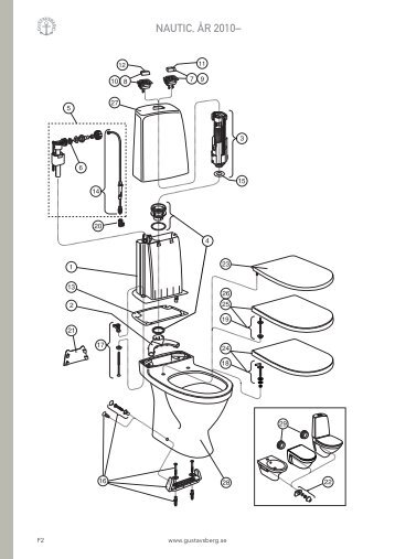 Reservdelar (ev.wc.nautic.se.pdf) - Gustavsberg