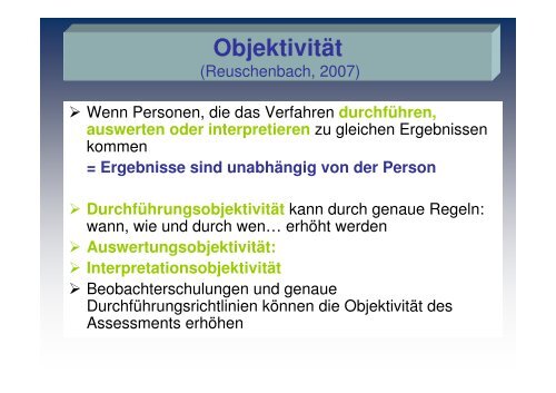 Assessment im Pflegebereich