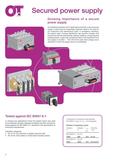 Low Voltage Products - VAE ProSys sro