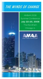 AMAA Chicago Bro - Excellence in Financial Management