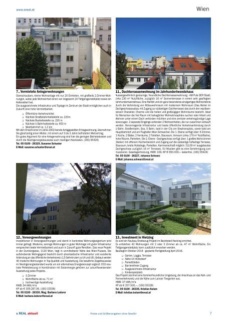 s REAL aktuell, Ausgabe Wien, Niederösterreich und Burgenland